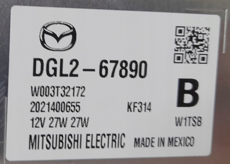 Reflektor przedni prawy Mazda CX-30 - 2019 - 2021_DGL251030