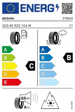 KOMPLET KÓŁ ZIMOWYCH 265/40 R20 XL 104W | 9,5J x 20 ET52 MERCEDES EQE EQS