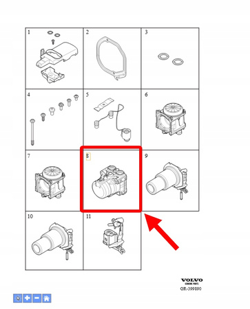 WYMIENNIK CIEPŁA NAGRZEWNICA VOLVO XC90 2016- XC60 S90 S60 OEM/OE 31413556