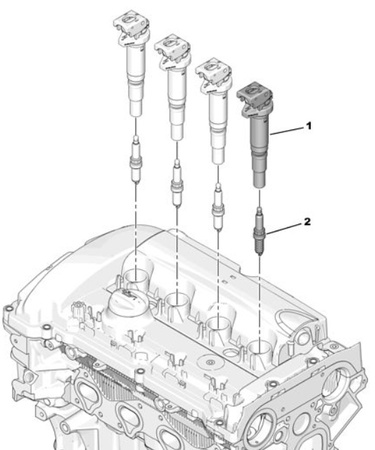 Świeca zapłonowa Citroen OE 9829930180