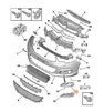 ŻAŚLEPKA HALOGENU CITROEN C4 II LEWA STRONA OE 745366