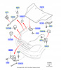 ZAMEK MASKI FORD FUSION FIESTA MK6 1478991 _ 2S6H-16C680-AF