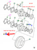 ŁOŻYSKO KOŁA TYLNEGO LH FORD TRANSIT 1985-91 _ 5015587 _ 86VX-1A049-BA 