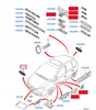 EMBLEMAT PRZÓD FORD FOCUS C-MAX 03- KUGA 08- MONDEO 1360719 _ 4M51-8216-AA