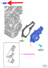POMPA WODY 1.5 1.6L TDCi FORD FOCUS MONDEO OE 2330996 _ ME3M5Q-8591-C2B