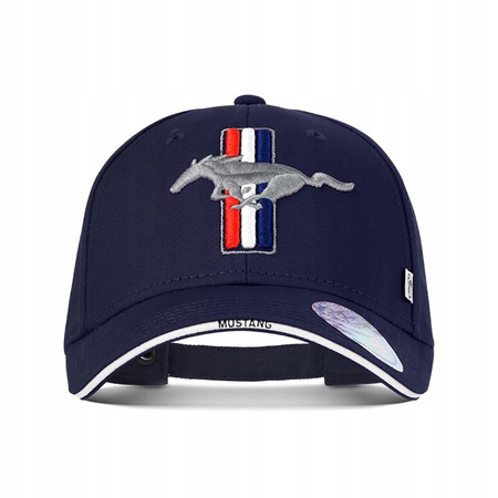 CZAPKA Z DASZKIEM FORD MUSTANG GRANATOWA ORYGINALN