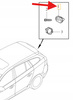 KAMERA TYLNA VOLVO S60 V60 2011- XC60 2010- OE 31371267