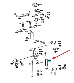 TŁUMIK DRGAŃ POMPY WTRYSKOWEJ DIESEL M615 M616 M617 MERCEDES OE A6170700167