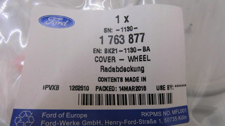 KOŁPAK 16" FORD TRANSIT Mk7 2014- TOURNEO CUSTOM 2012-_1763877_BK21-1130-BA