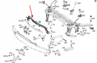WZMOCNIENIE BELKA PAS PRZEDNI MERCEDES C klasa W205 OE A2056204101