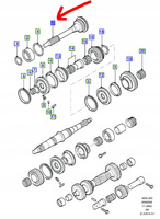 WAŁEK NAPĘDOWY WEJŚCIOWY FORD TRANSIT 2000-03_1229706_YC1R-7015-ED