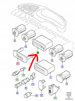 ZEGAR RADIA FORD FIESTA 1995-98_1011837_96FB-15000-DA