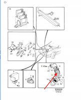 PRZEWÓD POWIETRZA DOLOT 2.0 2.5 B5 VOLVO S70 V70 1997- 850 1993- OE 9179301