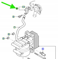 TERMOSTAT FORD OE TRANSIT 2000-2006 YM2Q-6L635-AB 1114964