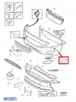 ZAŚLEPKA SPRYSKIWACZA REFLEKTORA PRAWA VOLVO S60 V60 2011- OE 39802699