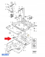 OSŁONA POD SILNIK 2.0 D4 B4 VOLVO S90 V90 2017- XC60 2016- OE 31497612