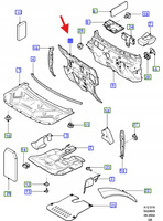 IZOLACJA PRZEGRODY PRZEDNIEJ MONDEO MK3 2000- 1202273 _ 2S71-F01590-AD