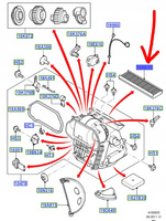 FILTR KABINOWY Z WĘGLEM FORD FIESTA FUSION 2001- _ 1713178 _ 2S6J-19G244-AAHF 