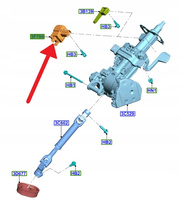 STACYJKA KLUCZYK FORD KUGA FOCUS FIESTA 2018- 2294520 _ H1BC-3F880-CE