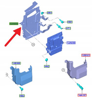 UCHWYT MOCOWANIE KOMPUTERA FORD KUGA 2020- 2542533 _ LX61-12A692-AF