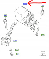 REDUKTOR SIŁY HAMOWANIA FORD FOCUS MK1 1998-2005 _1311119_98AG-2L358-AH