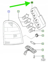 OPRAWKA ZARÓWKI ŚWIATEŁ TYŁ FORD OE MONDEO 1992-2000 93BG-13N004-EA