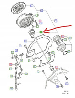 ŁOŻYSKO OPOROWE SPRZĘGŁA FORD ESCORT FIESTA MONDEO _ 7166796 _  91AB-7548-BB