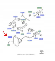 SIŁOWNIK CENTRALNEGO ZAMKA LEWA STRONA FOCUS MK1 4057989 _ XS41-A26413-CG