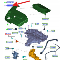 KOLEKTOR DOLOTOWY 2.0L TDCI FORD FOCUS MONDEO 2010- 1721785 _ 9M5Q-6P036-BA