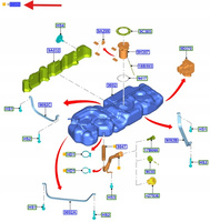 PRZEWÓD WLEWU PALIWA FORD OE TRANSIT 2023- 2695676 _ GK31-9032-CA