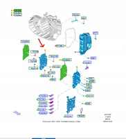 STEROWANIE- SKRZYNIA BIEGÓW FORD KUGA MK2 2012- 5267274 _ KTCV6P-7A100-BA