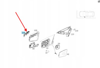 KIERUNKOWSKAZ LUSTERKA LEWY LH MERCEDES CLA W117 A W176 W212 OE A2129067201