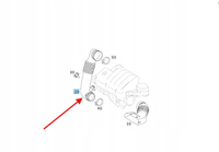 RURA DOLOT FILTRA POWIETRZA DIESEL MERCEDES A W169 B W245 OE A640090092964