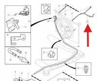 PRZEWÓD PODCIŚNIENIA B5 B6 VOLVO XC70 S60 2001- S80 V70 XC90 OE 30757307