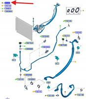 PRZEWÓD KLIMATYZACJI 2.2L TDCI RANGER 2011-2017 1715089 _ AB39-19C700-AB