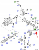 USZCZELNIENIE OLEJ FORD RÓŻNE MODELE 6107894 _ 83BG-3K169-B1B