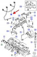 PRZEWÓD PRZELEWOWY 2.0L TDCI MONDEO TRANSIT 1233556 _ 3S7Q-9K022-CC