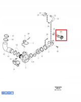 RURA EGR 2.4 DIESEL VOLVO C70 S60 S40 2006- XC60 XC70 V70 OE 8699422