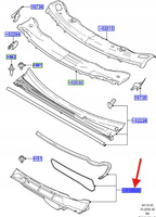 PRZEDŁUŻENIE NADWOZIA FUSION 2002- 1619604 _ 9N11-N016B26-CA