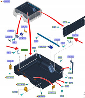 HAK DO PRZYWIĄZANIA RANGER 2011- 1920038 _ AB39-2100064-AD