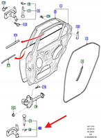 ZAWIAS DOLNY TYLNY LEWY MONDEO 1992-2007 4442433 _ 93BB-F26807-AL