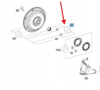 PRZETWORNICA MOMENTU OBROTOWEGO 9G-TRONIC MERCEDES OE A9102500100