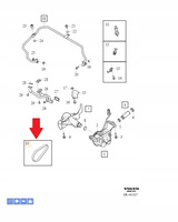 PASEK NAPĘDU POMPY OLEJU 2.0D VOLVO S90 V90 2021- XC60 XC90 23- OE 32137245