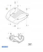 OSŁONA SILNIKA GÓRNA B4 2.0 VOLVO XC90 XC60 V90 V60 S60 OE 32411015