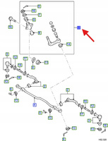 DRĄŻEK KIEROWNICZY LEWY FORD RANGER/EVEREST 1454584 _ 6M34-3350-BA