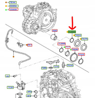 ORING SKRZYNI BIEGÓW POWERSHIFT MONDEO FOCUS 1493250 _  7M5R-7L280-AA