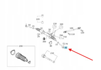 LEWY PRZEDNI DRĄŻEK KIEROWNICZY MERCEDES R W251 OE A251330070328