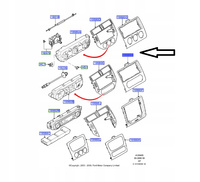STEROWANIE KLIMATYZACJĄ FOCUS MK2 2004- 2008 1509713 _ 4M51-18522-HDSMDJ