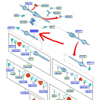 WAŁEK PÓŁOSI PRAWA FORD C-MAX FOCUS 2011-_ F1F6-3A327-GC _ 2557557