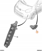 KIERUNKOWSKAZ CITROEN C1 C2 C3 C5 C6 JUMPY BERLINGO OE 6325G3